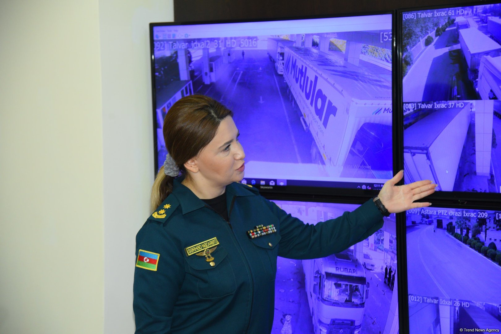 Организован медиа-тур в Командовании пограничного контроля ГПС (ФОТО)