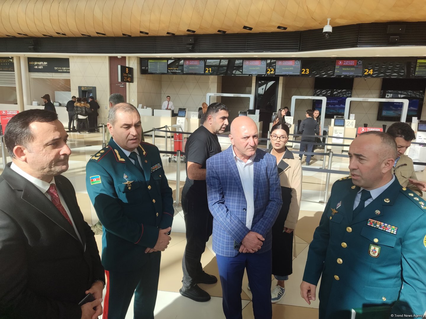 Организован медиа-тур в Командовании пограничного контроля ГПС (ФОТО)