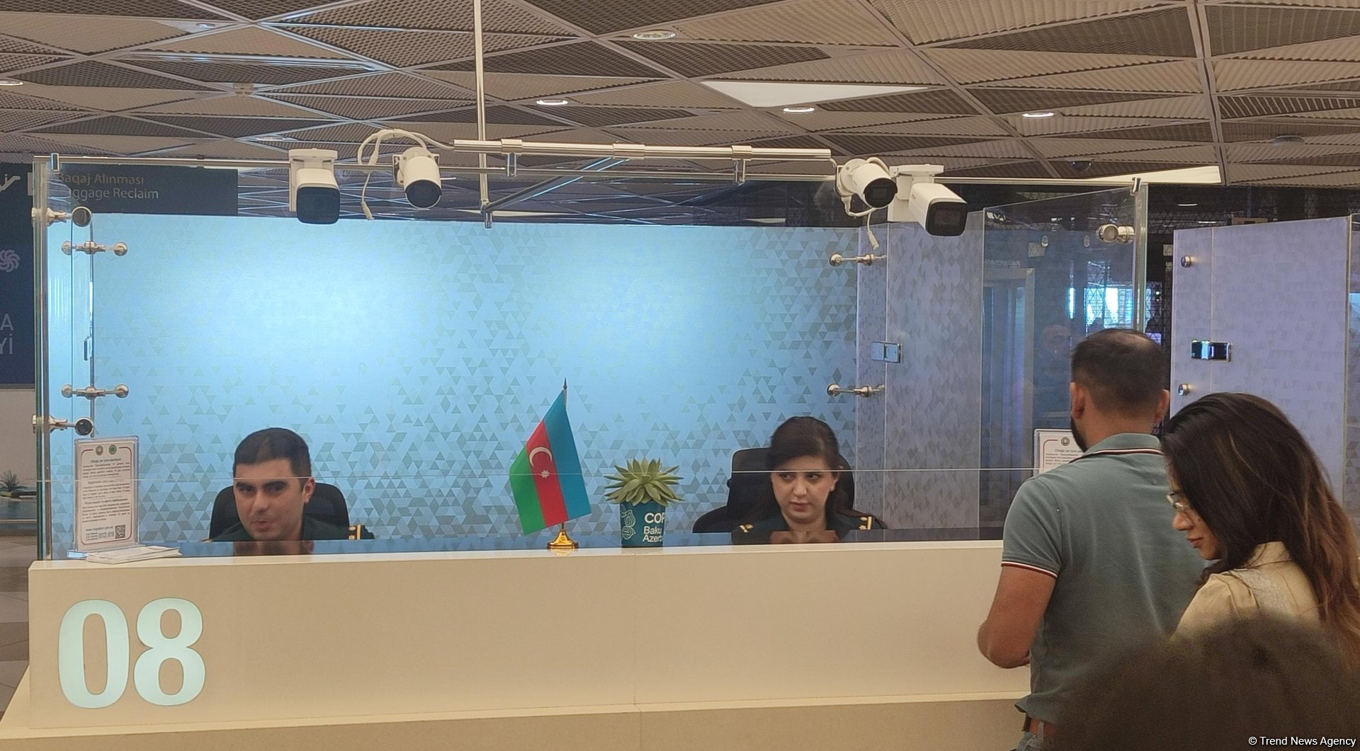 Организован медиа-тур в Командовании пограничного контроля ГПС (ФОТО)