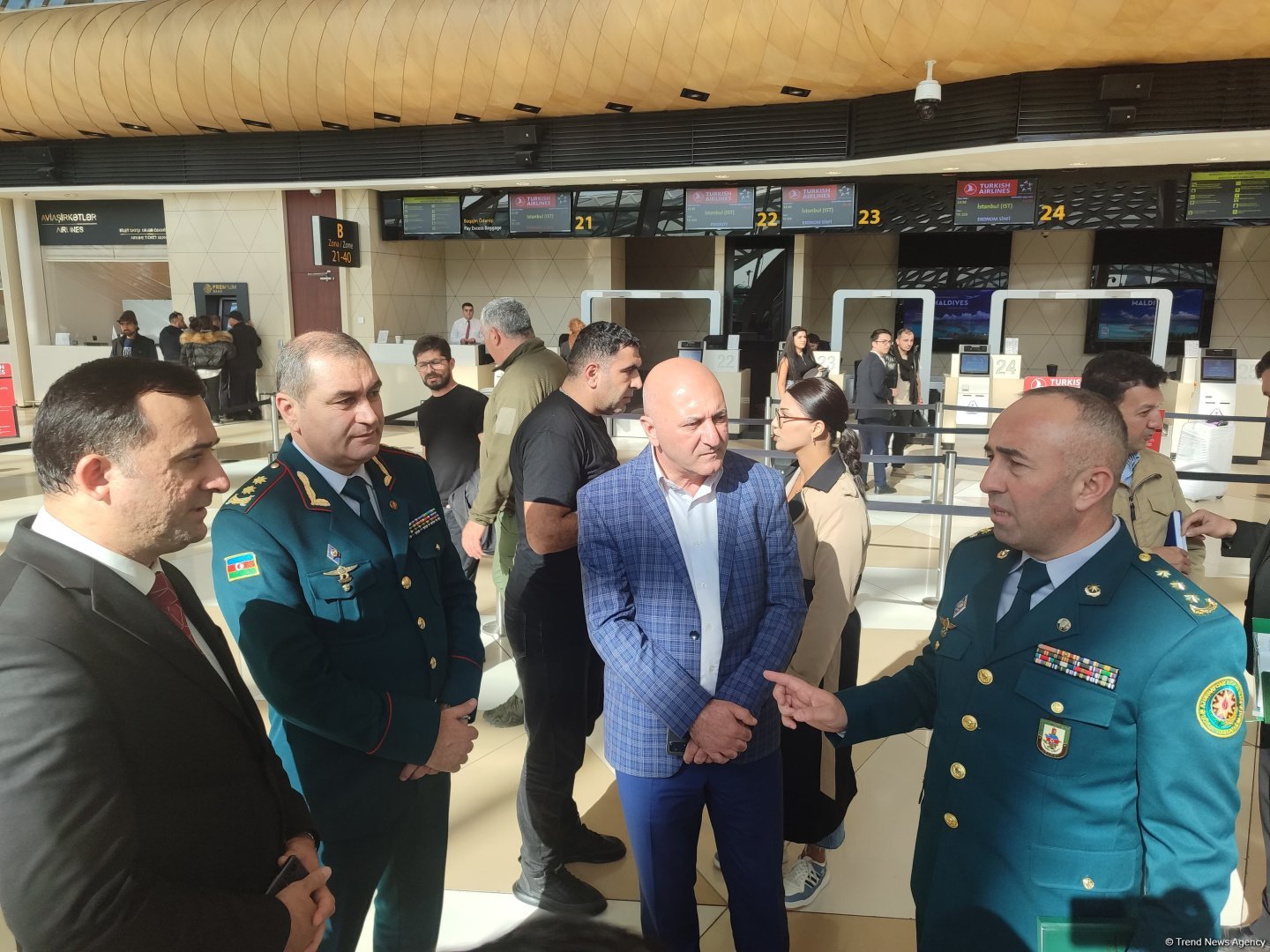 Организован медиа-тур в Командовании пограничного контроля ГПС (ФОТО)