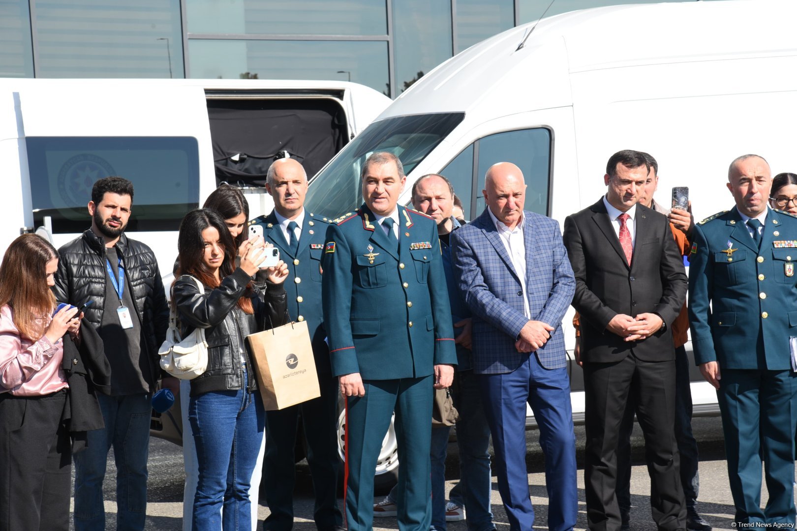 Организован медиа-тур в Командовании пограничного контроля ГПС (ФОТО)