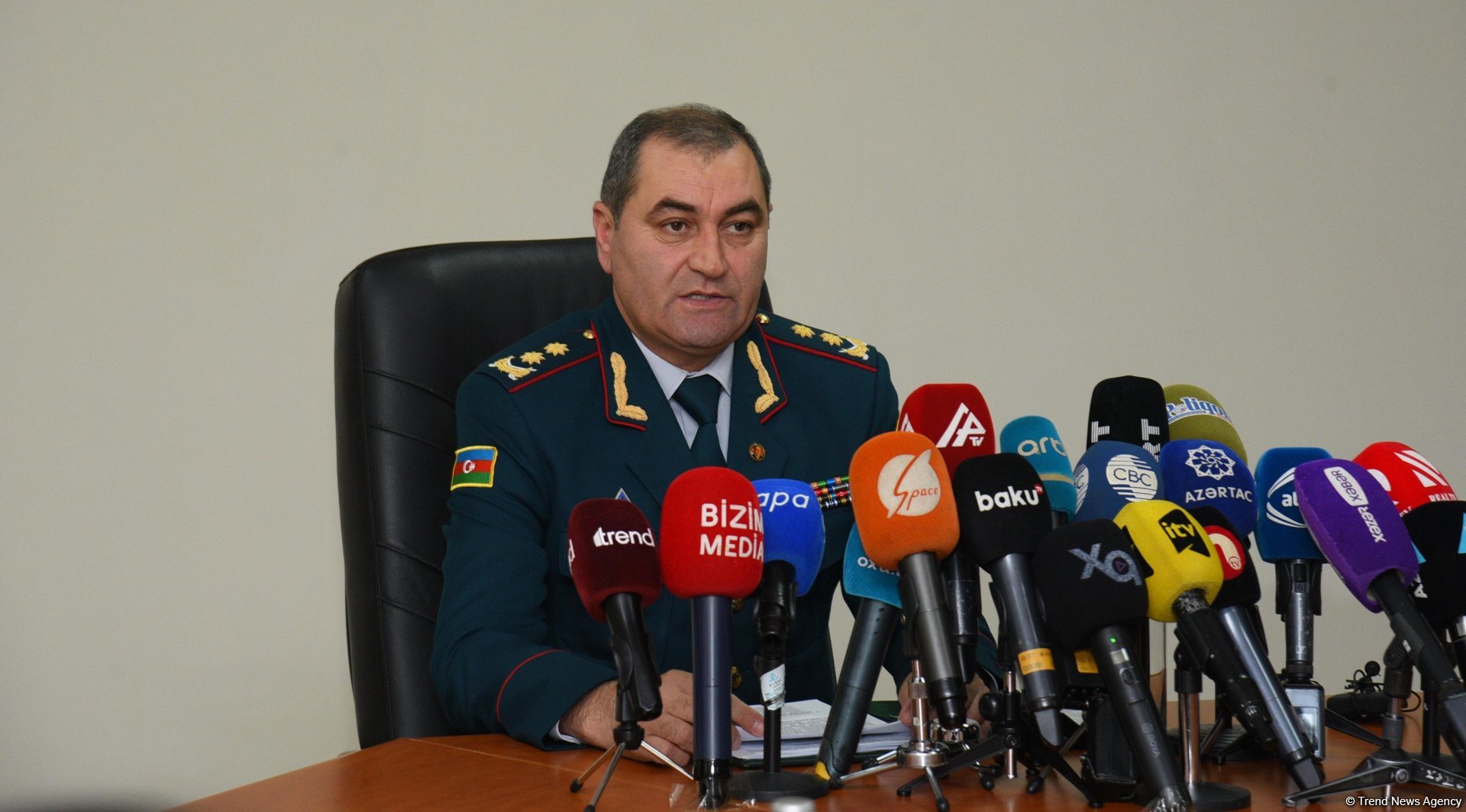 Организован медиа-тур в Командовании пограничного контроля ГПС (ФОТО)
