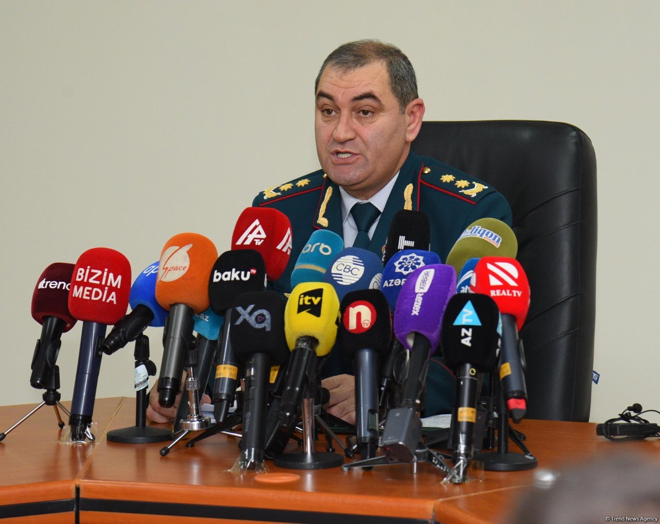 Организован медиа-тур в Командовании пограничного контроля ГПС (ФОТО)
