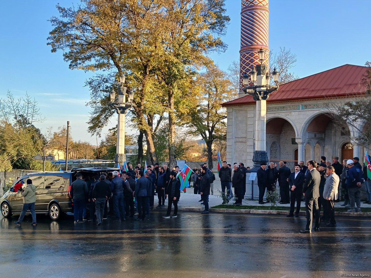 Останки  пропавшего без вести в I Карабахской войне шехида перезахоронены в городе Шуша (ФОТО)