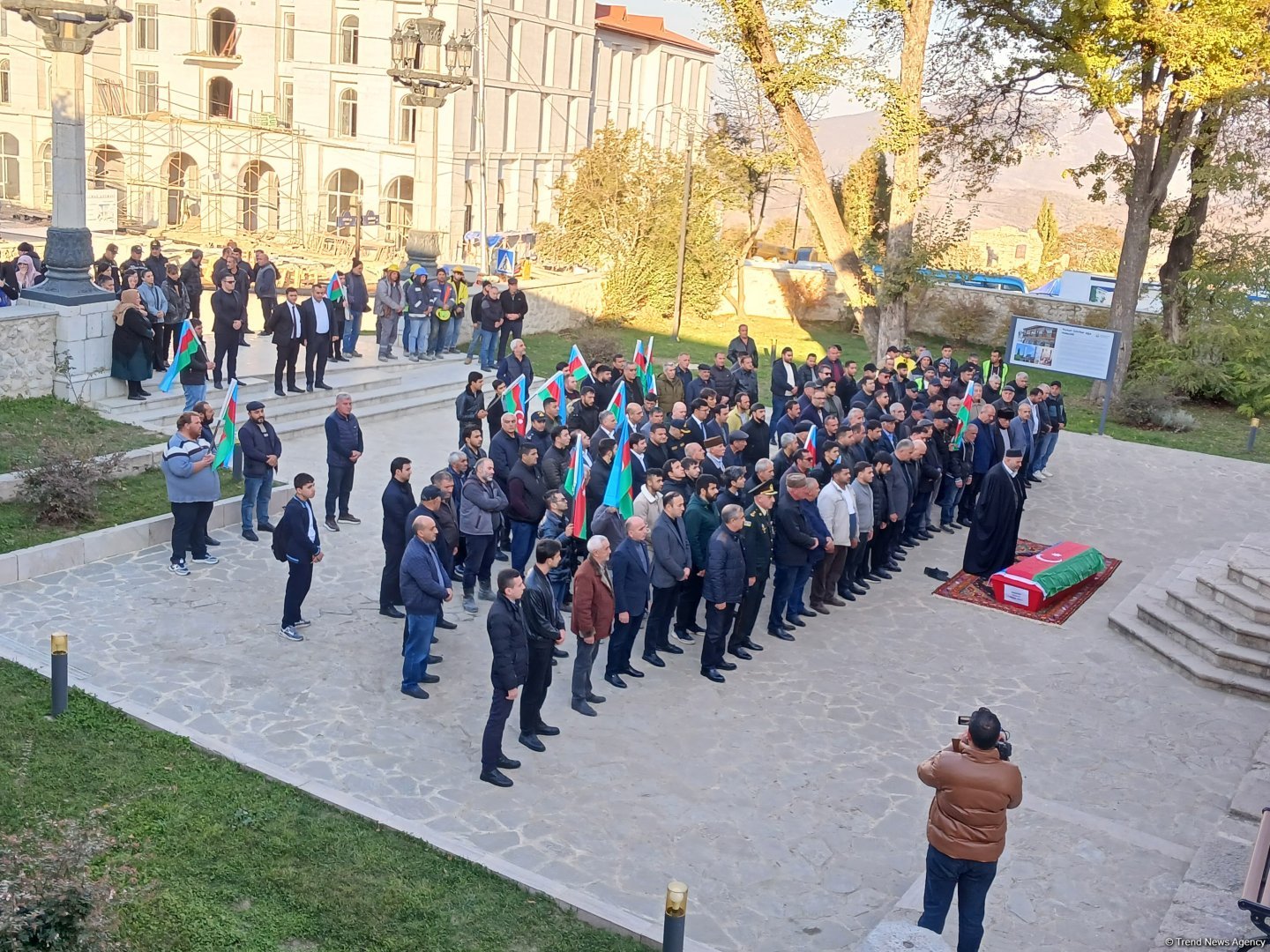 Останки  пропавшего без вести в I Карабахской войне шехида перезахоронены в городе Шуша (ФОТО)