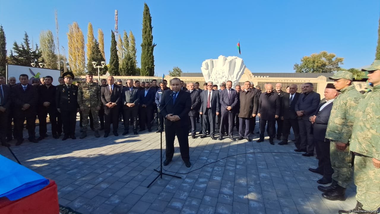 В городе Тертер захоронены останки шехида I Карабахской войны Мохуббата Мустафаева (ФОТО)