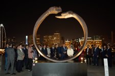 В Центре Гейдара Алиева открылась выставка «Равновесие в природе» Лоренцо Куинна  (ФОТО)