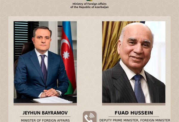 Azerbaijani FM discusses situation in Middle East with Iraqi counterpart