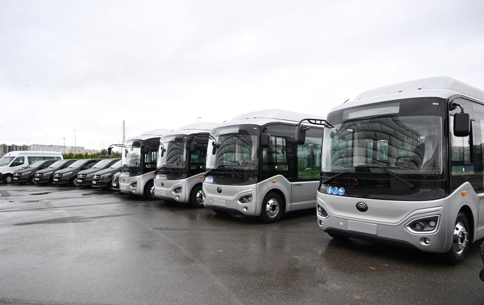 President Ilham Aliyev, First Lady Mehriban Aliyeva review facilities created for COP29 at Baku Olympic Stadium area (PHOTO/VIDEO)