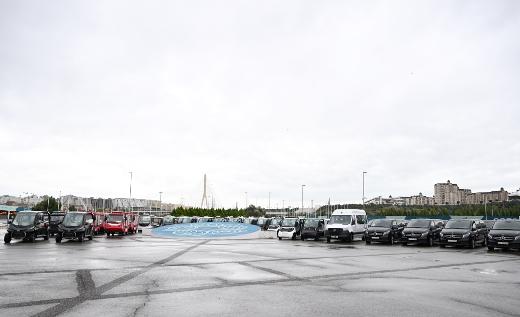 President Ilham Aliyev, First Lady Mehriban Aliyeva review facilities created for COP29 at Baku Olympic Stadium area (PHOTO/VIDEO)