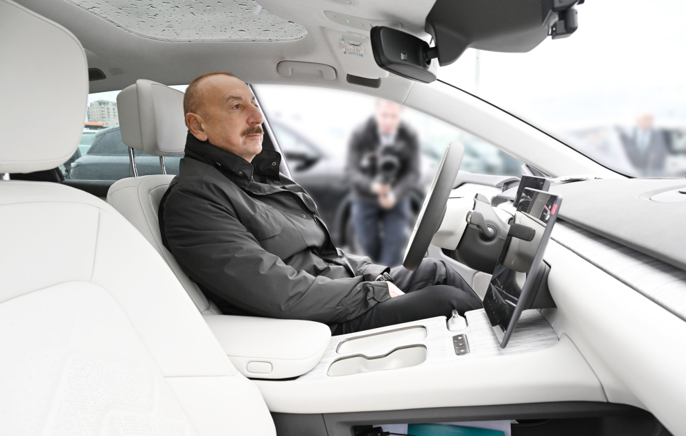 President Ilham Aliyev, First Lady Mehriban Aliyeva review facilities created for COP29 at Baku Olympic Stadium area (PHOTO/VIDEO)