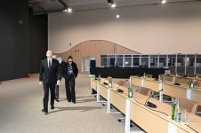 President Ilham Aliyev, First Lady Mehriban Aliyeva review facilities created for COP29 at Baku Olympic Stadium area (PHOTO/VIDEO)