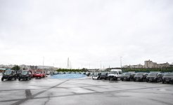 President Ilham Aliyev, First Lady Mehriban Aliyeva review facilities created for COP29 at Baku Olympic Stadium area (PHOTO/VIDEO)