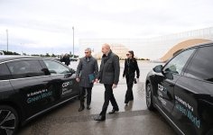 President Ilham Aliyev, First Lady Mehriban Aliyeva review facilities created for COP29 at Baku Olympic Stadium area (PHOTO/VIDEO)