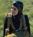 Снимается фильм о первой женщине-лётчике Азербайджана, Кавказа и Востока Лейле Мамедбековой (ФОТО)