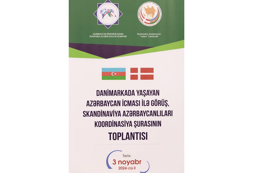 Denmark hosts meeting of Azerbaijani State Committee for Work with Diaspora with compatriots (PHOTO)