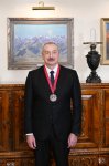 В Бишкеке Президенту Ильхаму Алиеву вручен "Орден Чингиза Айтматова" (ФОТО/ВИДЕО)