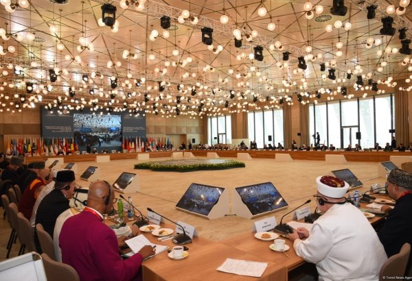 Azerbaijan holds Global Baku Summit of Religious Leaders (PHOTO)