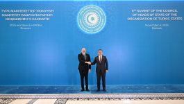 Президент Ильхам Алиев принял участие в 11-м Саммите глав государств Организации тюркских государств в Бишкеке (ФОТО/ВИДЕО)