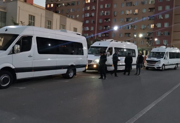 Очередная группа бывших вынужденных переселенцев прибыла в город Джебраил