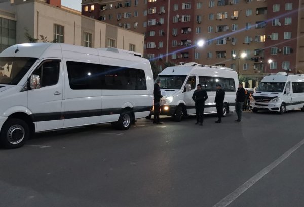 Очередная группа бывших вынужденных переселенцев прибыла в город Джебраил