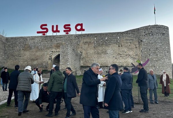 Azerbaijan's Khankendi, Shusha welcome world religious leaders (PHOTO)