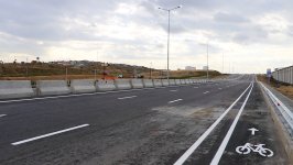 Президент Ильхам Алиев принял участие в открытии новой автомобильной дороги Бёюкшор-Пиршаги (ФОТО/ВИДЕО)