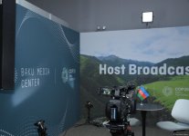 Представители СМИ ознакомились с завершительными работами в рамках COP29 (ФОТО)
