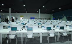 Представители СМИ ознакомились с завершительными работами в рамках COP29 (ФОТО)