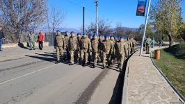 В городе Шуша прошло шествие по случаю 8 ноября - Дня Победы (ФОТО)