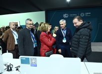 Представители СМИ ознакомились с завершительными работами в рамках COP29 (ФОТО)
