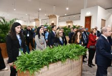 Представители СМИ ознакомились с завершительными работами в рамках COP29 (ФОТО)