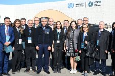 Представители СМИ ознакомились с завершительными работами в рамках COP29 (ФОТО)