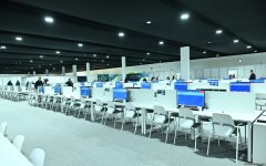 Представители СМИ ознакомились с завершительными работами в рамках COP29 (ФОТО)
