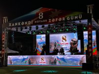 В Ханкенди организован праздничный концерт и фейерверк по случаю Дня Победы (ФОТО/ВИДЕО)