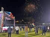 В Ханкенди организован праздничный концерт и фейерверк по случаю Дня Победы (ФОТО/ВИДЕО)