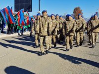 В Ханкенди прошло шествие по случаю Дня Победы (ФОТО/ВИДЕО)
