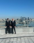 Первый вице-президент Мехрибан Алиева поделилась кадрами с Президентом Ильхамом Алиевым на Площади Государственного флага в Баку (ФОТО/ВИДЕО)