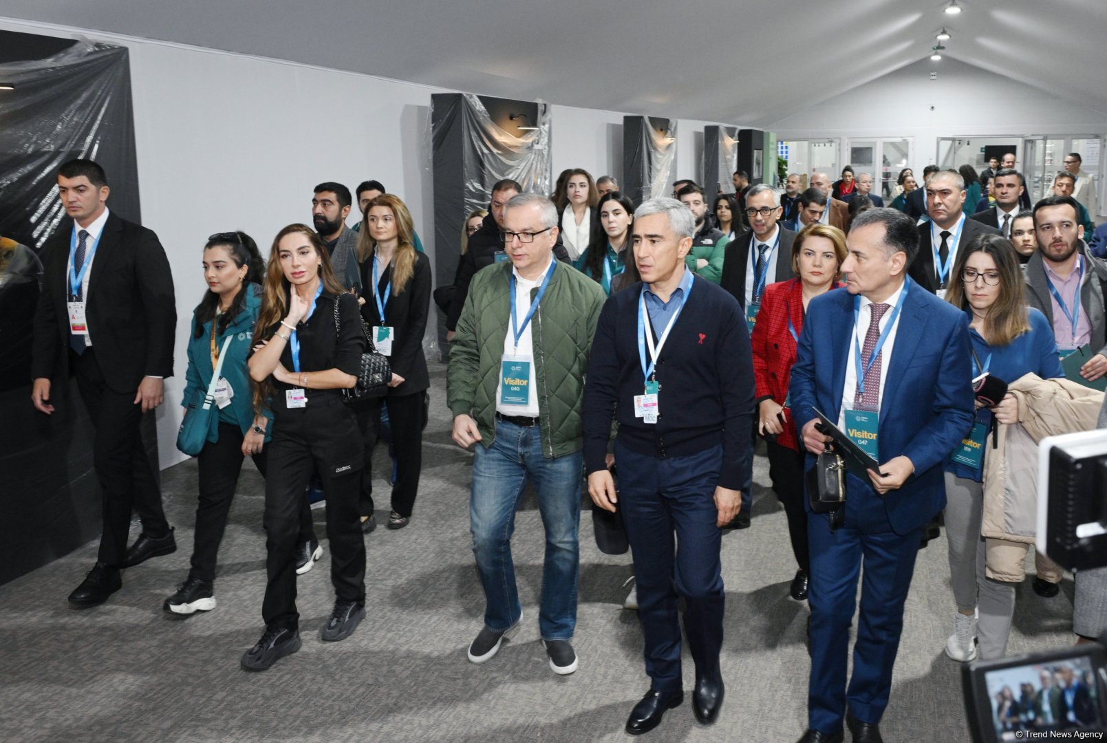 Представители СМИ ознакомились с завершительными работами в рамках COP29 (ФОТО)