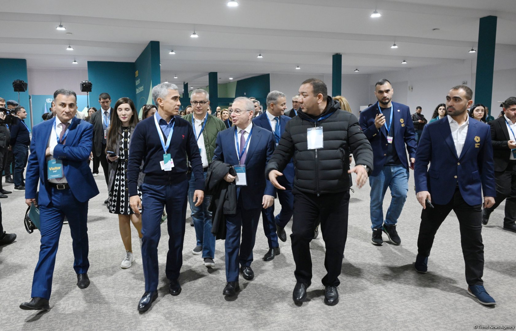 Представители СМИ ознакомились с завершительными работами в рамках COP29 (ФОТО)