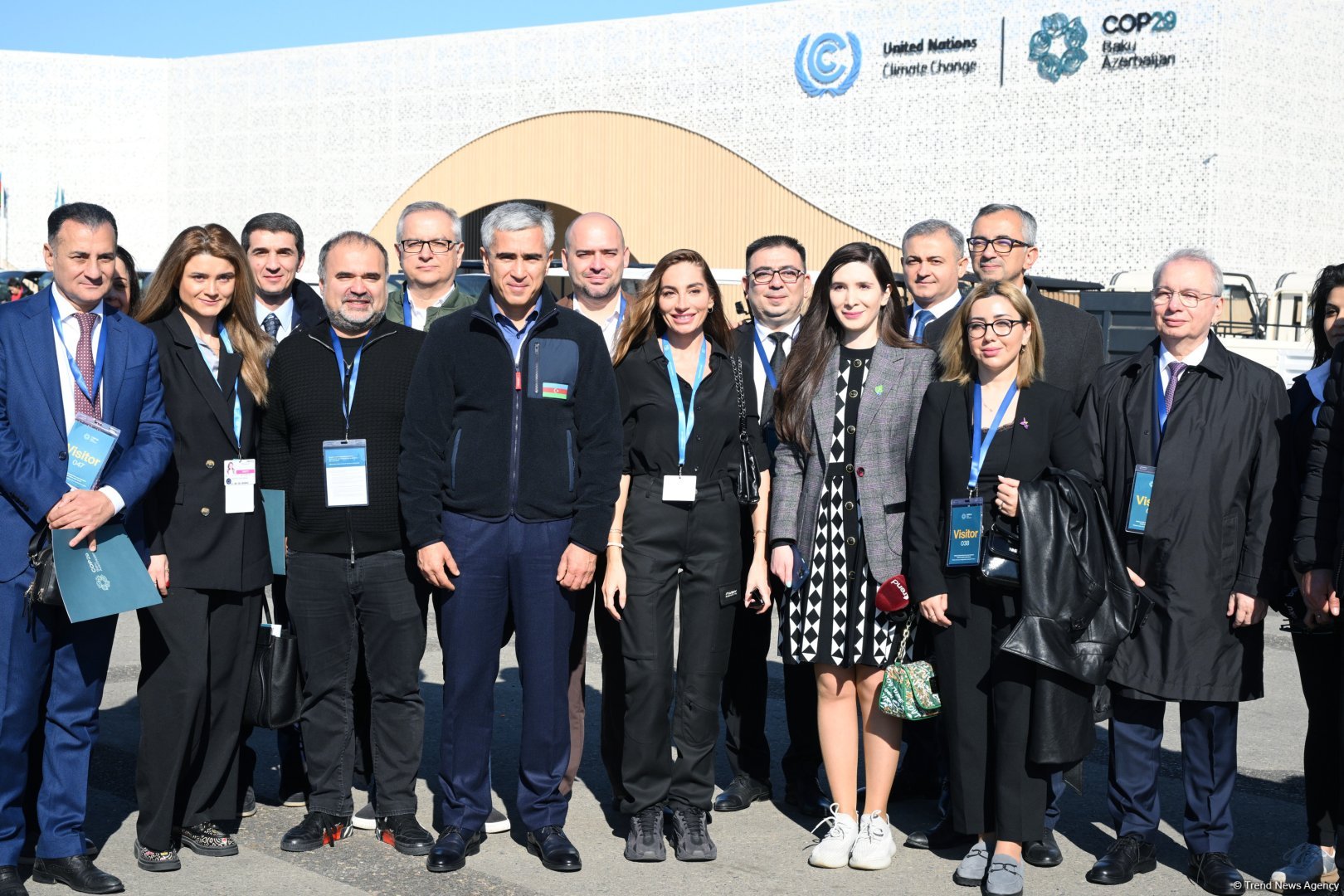 Представители СМИ ознакомились с завершительными работами в рамках COP29 (ФОТО)