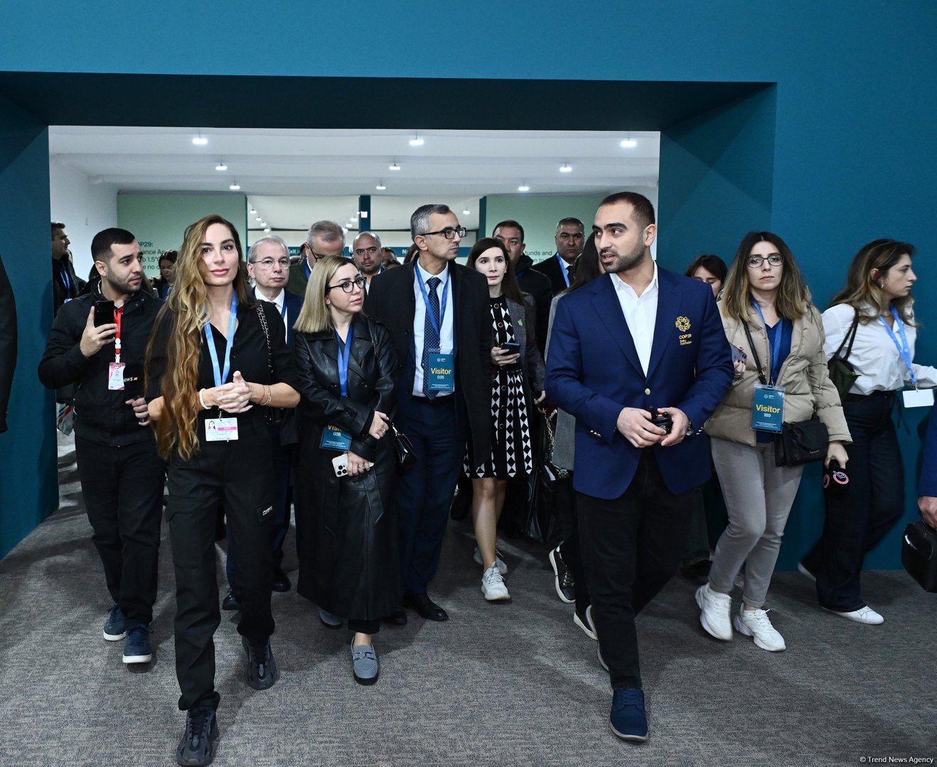 Представители СМИ ознакомились с завершительными работами в рамках COP29 (ФОТО)