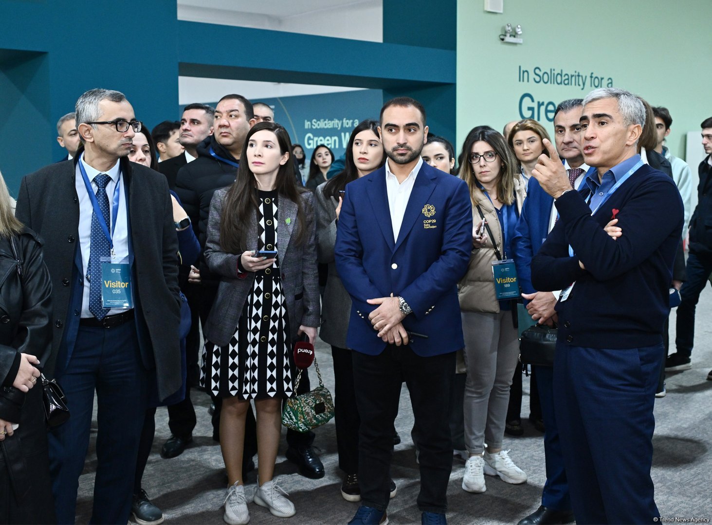 Представители СМИ ознакомились с завершительными работами в рамках COP29 (ФОТО)