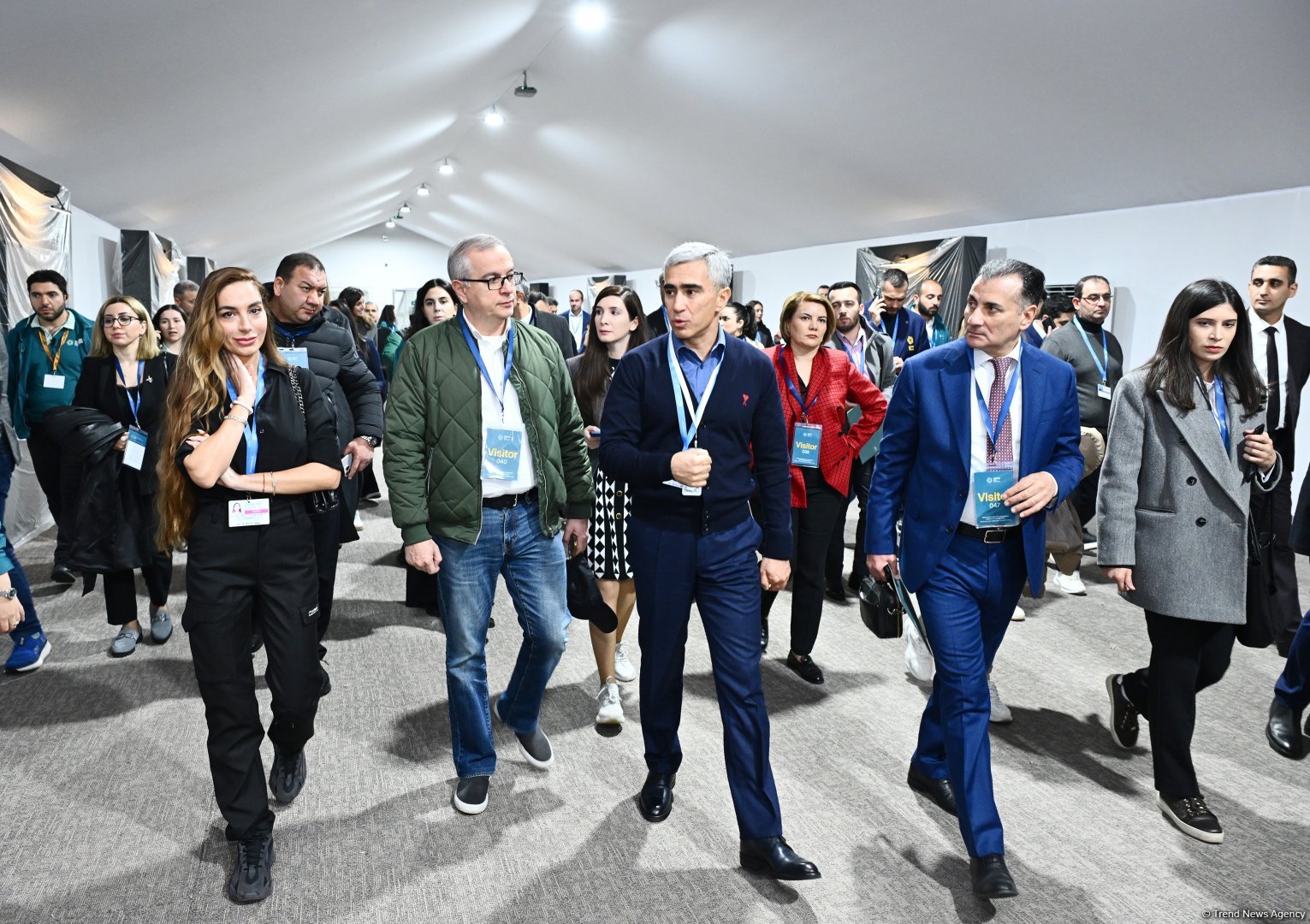 Представители СМИ ознакомились с завершительными работами в рамках COP29 (ФОТО)
