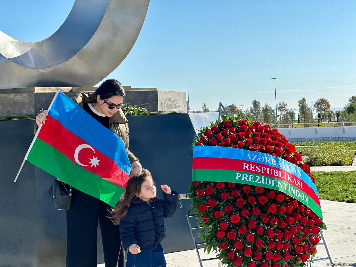 Кадры с открывшегося сегодня в Баку Парка Победы (ФОТО/ВИДЕО)