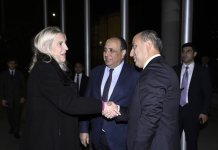 Председатель Президиума Боснии и Герцеговины Денис Бечирович и член Президиума Желька Цвиянович прибыли в Азербайджан (ФОТО)