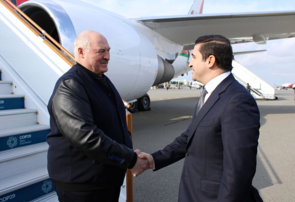 Президент Беларуси находится с визитом в Азербайджане для участия в СОР29