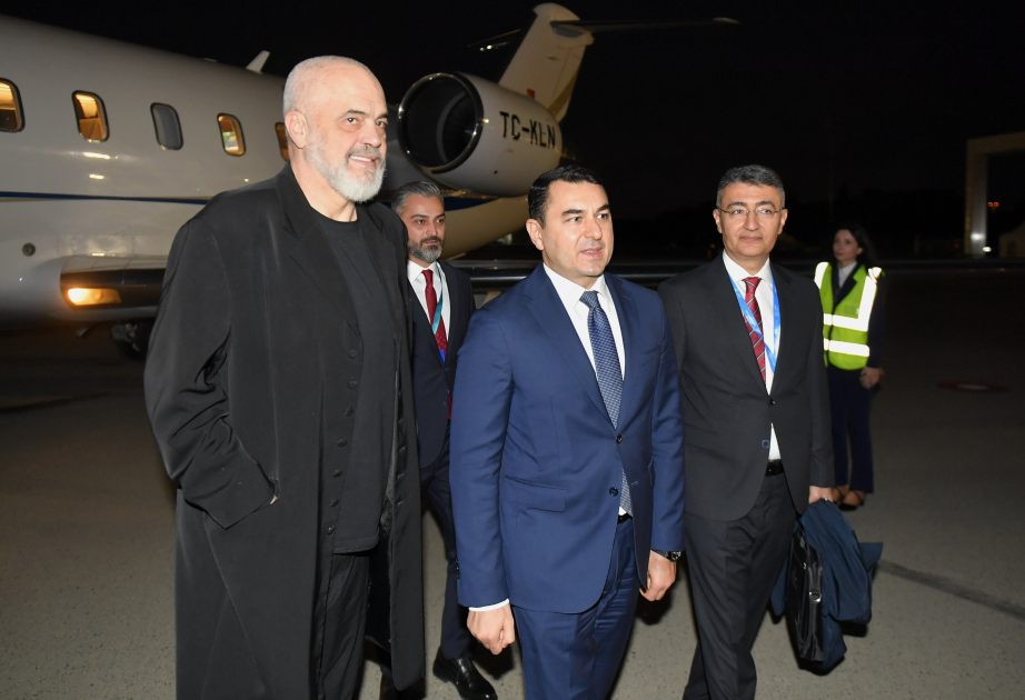 Albanian PM visits Azerbaijan to attend COP29