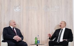 Президент Ильхам Алиев встретился с Президентом Беларуси (ФОТО/ВИДЕО)