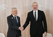 Президент Ильхам Алиев встретился с Президентом Ирака (ФОТО/ВИДЕО)